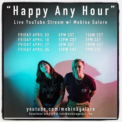 Mobina Galore: Wöchentliche Streaming-Gigs