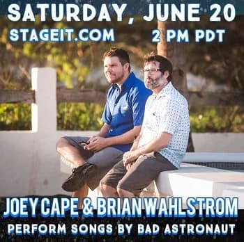 Joey Cape: Livestream mit Songs von Bad Astronaut