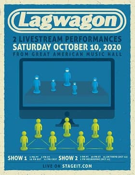 Lagwagon: Mit zwei Stream-Konzerten zurück auf der Bühne