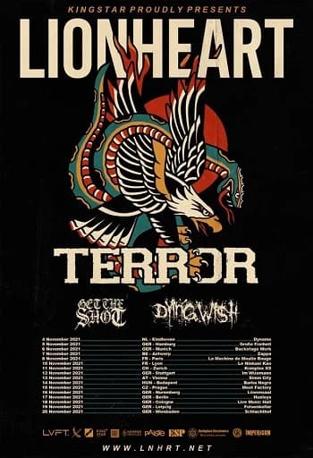 Lionheart: Üppiges Tour-Paket