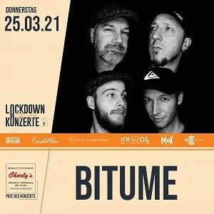 Bitume: Streaming-Konzert für den guten Zweck