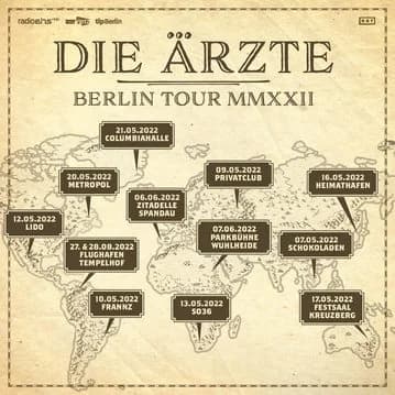 Die Ärzte: 13 x Berlin in 2022