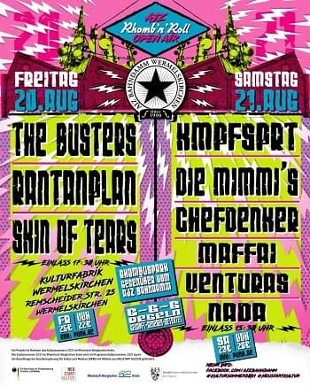 AJZ Bahndamm: Rhomb'n'Roll mit starker Bandbeteiligung