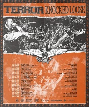 Terror & Knocked Loose: Co-Headliner-Tour zum Jahresauftakt
