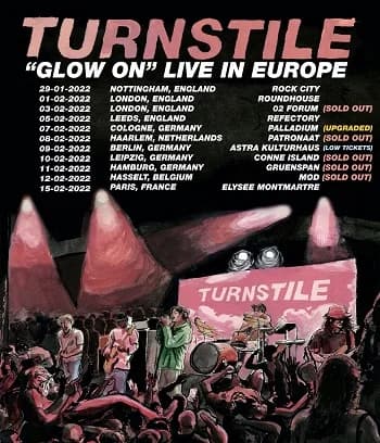 Turnstile: Ausverkaufte Shows und Köln-Upgrade