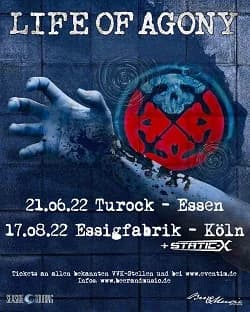 Life of Agony: Zwei Mal Abriss