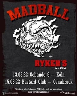 Madball: Zwei Gastspiele im Sommer