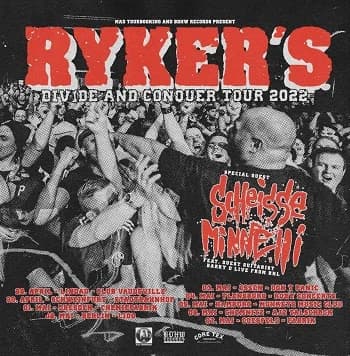 Ryker's: In Kürze auf krawalliger Konzertreise