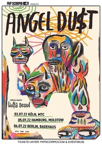 Angel Du$t: Drei Deutschland-Shows... quasi sofort