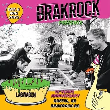 Brakrock 2022: Lagwagon als Co-Headliner bestätigt