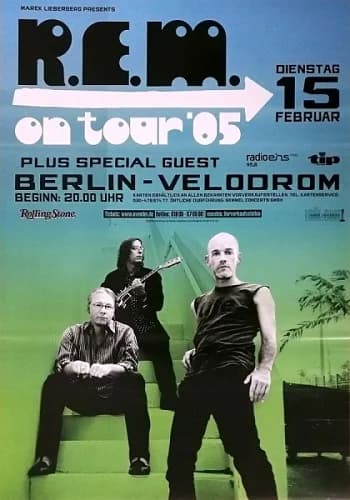 05.02.2005 - R.E.M. - Oberhausen, König-Pilsener-Arena