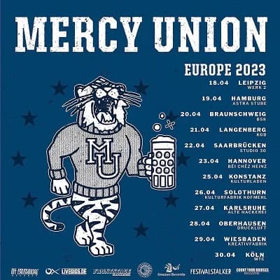 Mercy Union: In Kürze auf Tour