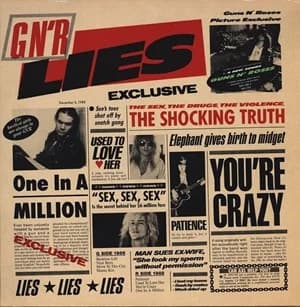 Guns N' Roses - G N' R Lies (1988, Geffen)
