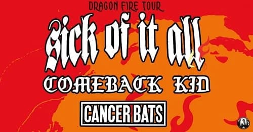 Sick Of It All: Auf Tour mit Hochkarätern