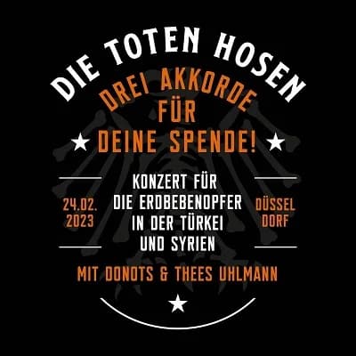 24.02.2023 - Die Toten Hosen / Donots / Thees Uhlmann - Düsseldorf, PSD Bank Dome