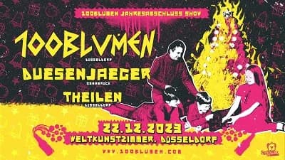 100Blumen: Jahresabschluss-Show in Düsseldorf