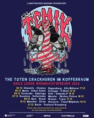 The toten Crackhuren im Kofferraum: Besinnliche Tour vor Weihnachten