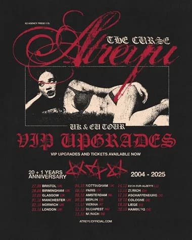 Atreyu: Eine Tour zu Ehren von "The Curse"
